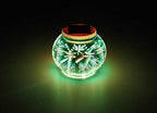 Solar Ball LED Garden Lights,DINOWIN Waterproof Color Changing Mosaic Glass Jar Rechargeable Solar Outdoor Night Lights Table Lamps for Christmas Home Party Decorations,Ideal Gifts (Dragonfly Lights) - Image 3
