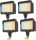 kadision LED Flood Light Outdoor with Photocell, 3000K/4000K/5000K, 4-Pack by kadision