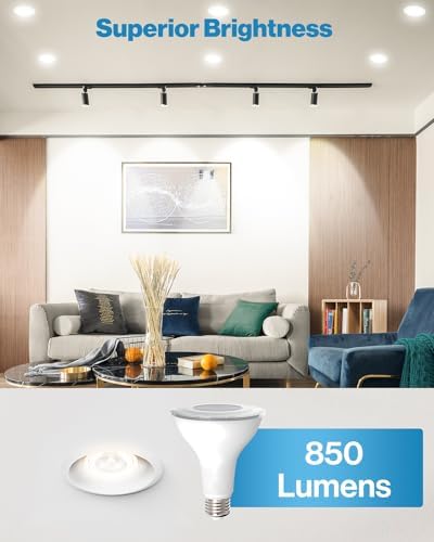 Sunco 10 Pack PAR30 LED Bulb Flood Light, E26, 11W=75W Dimmable, Long Neck - Image 2
