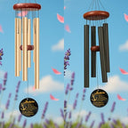 Personalized Anchor Memorial Wind Chime – “Anchors Remind Us That When Life’s Wind Blows and Our Seas Get Rough” Custom Name, Years – Sympathy Gift for Loss of Loved One – Remembrance Windchime - Image 3
