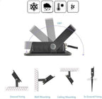 DMX Flood Lights,DMX512 led Pixel Flood Light, 12W-RGBW addressable DMX floodlight, DC12-24V Input IP65, for Outdoor Decorative/Garden/Stage Lighting/Christmas Party (1PCS-DMX-RGBWW(3000K)) - Image 4