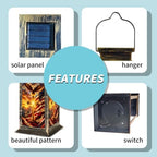 Eagle Glowing Cross Solar Lanterns Outdoor Waterproof - Image 4
