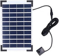 Solar Fountain Pump for Birdbath, 5W Solar Fountain Pump Kit with Separate Solar Panel Floating Solar Fountain Water Pump Kit for Outdoor Pond, Patio Garden and Fish Tank by Gavigain