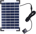 Solar Fountain Pump for Birdbath, 5W Solar Fountain Pump Kit with Separate Solar Panel Floating Solar Fountain Water Pump Kit for Outdoor Pond, Patio Garden and Fish Tank by Gavigain