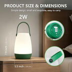 2-Pack Rechargeable Outdoor Table lamp with Handle,RGB and Remote - Image 3