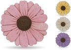 Landoraloria Cement Flower Stepping Stone 10” Daisy Garden Path Stone for Yard & Walkway Handcrafted Non-Slip Outdoor Patio Decor Weather-Resistant Cement Stone (Pink) - Image 4