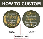 ASTARIN Memorial Angel 36" Wind Chimes, Personalized Name Sympathy Wind Chime, in Memory of Loss Mom Loved One, Large Deep Tone Bereavement Windchimes for Outside Clearance(Produced in Texas) - Image 6