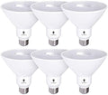 6 Pack High Power Outdoor PAR38 17W 170Watt Equivalent 1700 Lumens LED Cool White Dimmable Flood Light Bulb Waterproof E26 5000K Daylight Bulbs - Security Backyard Garage Led Spotlight by BluexBulbs