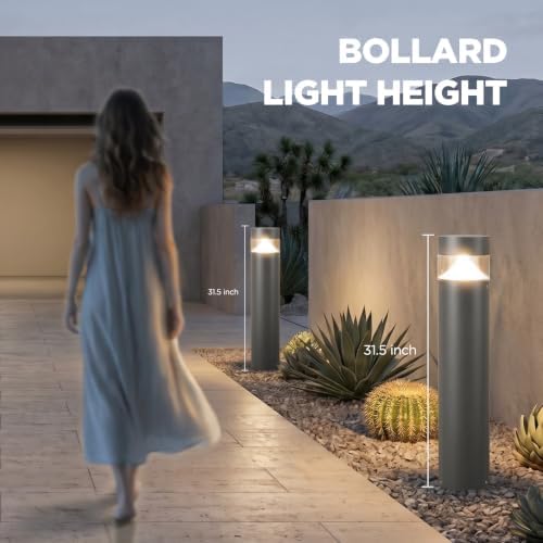 Outdoor Pathway Lights Hard Wired, IP65 Waterproof Driveway Lights - Image 6