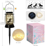 kyoryuger Horse Gifts for Women/Men Horse Lovers Solar Lantern Mom Birthday, Mothers Day, Christmas Valentine's Gifts, Solar Garden Decoration Outside for Yard, Patio,Backyard,Porch - Image 4