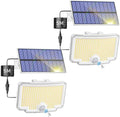 Peasur 318 LED Solar Motion Lights Outdoor Waterproof with 16.4 FT Cable by Peasur
