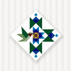 BARN Quilt Block Outdoor Square BQ105-04 | 6 Sizes | Outside Pattern | Wall Decor | Yard Art | Barn Quilt Sign | Farm Quilt Design (23.5" x 23.5" 1 Sided) by SignStuffInc