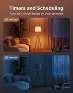 Govee BR30 Smart Light Bulbs 850 LM, RGBWW E26 Base 6 Pack - Image 5