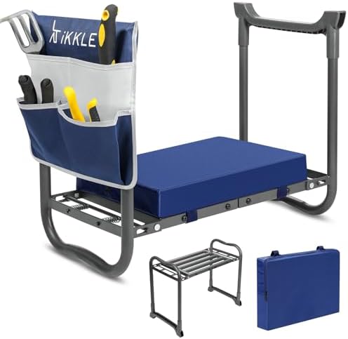 ikkle Heavy Duty Garden Kneeler and Seat, 838LB+ Capacity by iKKLEHome
