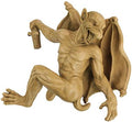 Design Toscano Gaston the Gothic Gargoyle Climber Wall Mount Hanging Statue, Medium, 13 Inches Tall, Cast Stone Resin, Gothic Stone by DesignToscano
