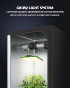 100 Watt LED Grow Light for Seed Starting Vegetables Bloom, Plant Lights - Image 7