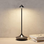 Cordless Rechargeable Table Lamp, Long-Lasting 60-Hr Battery, Dimmable LED by ZenithLightTableLamp