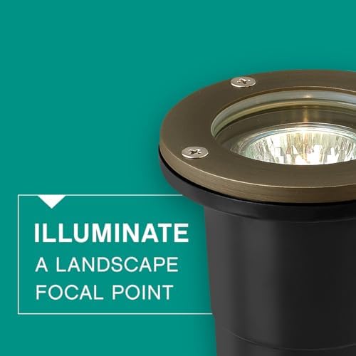 Hinkley Hardy Island 16701MZ Flat Top LED Well Light - Includes Wiring Kit & Anti-Corrosion PVC Burial Sleeve - Matte Bronze - Image 5