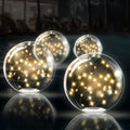 TIALLY Fairy Floating Pool Lights Solar Powered - Warm White Balls (4 Pack) by Tially