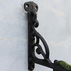 Cast Iron Dinner Bell, Outside Door Decoration Hanging Hand Bell - Antique Style Farmhouse Wall Mounted Decoration for Outside The House - Image 5
