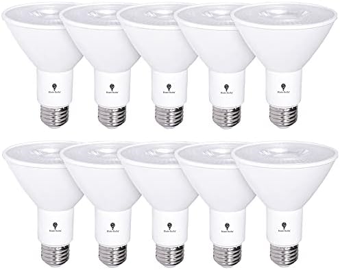 10 Pack PAR30 Outdoor LED Flood Light Bulb 12W 100 Watt Equivalent 900 Lumens Dimmable Waterproof E26 3000K Warm White LED Flood Light Bulbs for Security Led Spotlight Bulb Led Recessed Light Bulbs by BluexBulbs