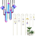 7pcs Crystal Sun Catcher Prisms and 6pcs Crystal Sun Catchers with Small Trellis by HDCRYSTALGIFTS