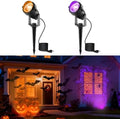 L LOHAS LED Halloween Lights Outdoor, Orange and Purple Spotlight 5W by LLOHASLED