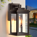 VIANIS Oil Rubbed Bronze Dusk to Dawn Outdoor Lights, Anti-Rust Aluminum Outside Lights for House, Modern Waterproof Hardwired Outdoor Wall Sconce for Porch, Garage, Front Door, Easy-to-Install by VIANISLIGHTING