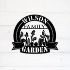 MeMate Outdoor Vegetable Garden Signs, Personalized Metal Signs, Custom Plaques for Mom Dad, Rustic Decor for Sheds - Image 5