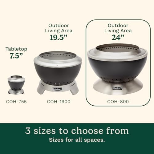 Cuisinart Outdoor Fire Pit, Cleanburn Smokeless System, Wood Burning, 24" - Image 3