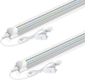 CNSUNWAY LED Shop Light 2FT, 22W 3300LM 3000K, V-Shape T8 LED Tube Light by CNSUNWAY