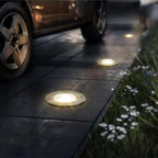 Submersible LED Fountain Lamp - Outdoor Buried Lights, IP68 Waterproof Stainless Steel LED Pond Spotlight, 12/24V Low Voltage Floor Lamp, with Remote Control(24V,9w) - Image 7
