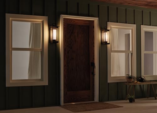 Kichler South Hope Outdoor Wall Sconce Light, Rubbed Bronze - Image 4