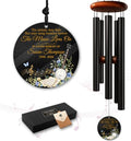 Custom Banjo Memorial Wind Chime, Personalized Name & Year by AlpadilCo