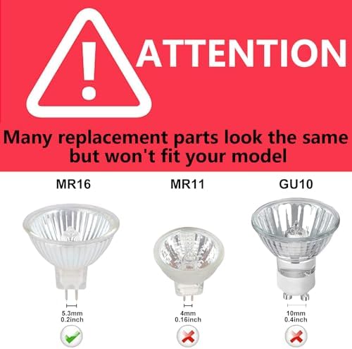 5W MR16 LED Landscape Light Bulbs, Low Voltage 12V 50W Halogen Replacement for Outdoor Landscape Spotlight and Track Light, GU5.3 Bi-Pin Base, Daylight White 4000K, Non-Dimmable, (Pack of 10) - Image 6
