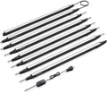 Maygrove Grow Lights for Indoor Plants, Sunlike Full Spectrum 5000K 2FT LED Growing Lamp 120W (8 x 15W), T5 Grow Light Strip for Seed Starting, Vegetables, Linkable, Black, 8-Pack by MAYGROVE