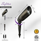 Outdoor Landscape Spotlights with RGB+CCT Color Changing - Image 4