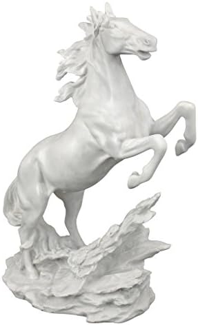 Design Toscano Untamed Beauty Bonded Marble Horse Statue by DesignToscano
