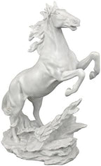 Design Toscano Untamed Beauty Bonded Marble Horse Statue by DesignToscano