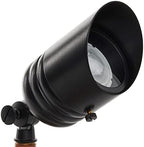 VOLT 20-Pack 12V Fat Boy Brass Outdoor Spotlights (Black) by VOLT