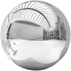 Mirror Ball Gazing Globe 225mm Stainless Steel Reflective Sphere by Unknown