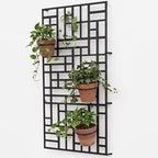 Large Wall Trellis for Indoor Outdoor Climbing Plant, 37×16.5×1.6in by Unknown