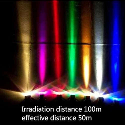 LED Beam Spotlight, AC85-265V Narrow Beam Spotlights, IP65 Waterproof Outdoor Building Illumination Exterior Wall Projector Lights(White,10W) - Image 4