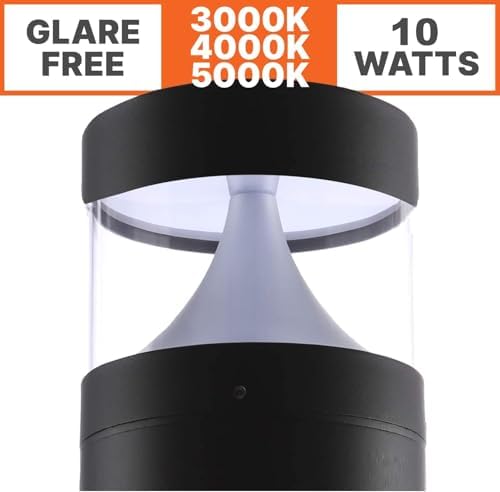 Bollard Light 39", 120-277V, 10W, 3CCT 3000-5000 Kelvin, Flat - Image 2