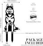 10" Pomeranian Statue Garden Stake - Image 4