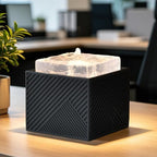 Tabletop Water Fountain - Desktop Waterfall Fountains Indoor by JUEZHEN