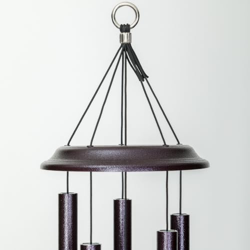 Shenandoah Melodies by Wind River - 26 inch Plum Wind Chime for Patio, Backyard, Garden, and Outdoor décor (Aluminum Chime) Made in the USA - Image 2