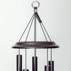 Shenandoah Melodies by Wind River - 26 inch Plum Wind Chime for Patio, Backyard, Garden, and Outdoor décor (Aluminum Chime) Made in the USA - Image 2