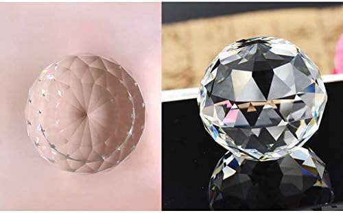 5pcs Clear Cut Crystal Sphere 50mm Faceted Gazing Ball Glass Ball Prisms Suncatcher Home Hotel Photography Décor - Image 6