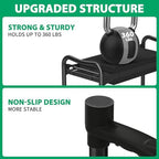 TomCare Garden Kneeler and Seat, 11.14" Kneeling Pad Sturdy Garden Bench - Image 3